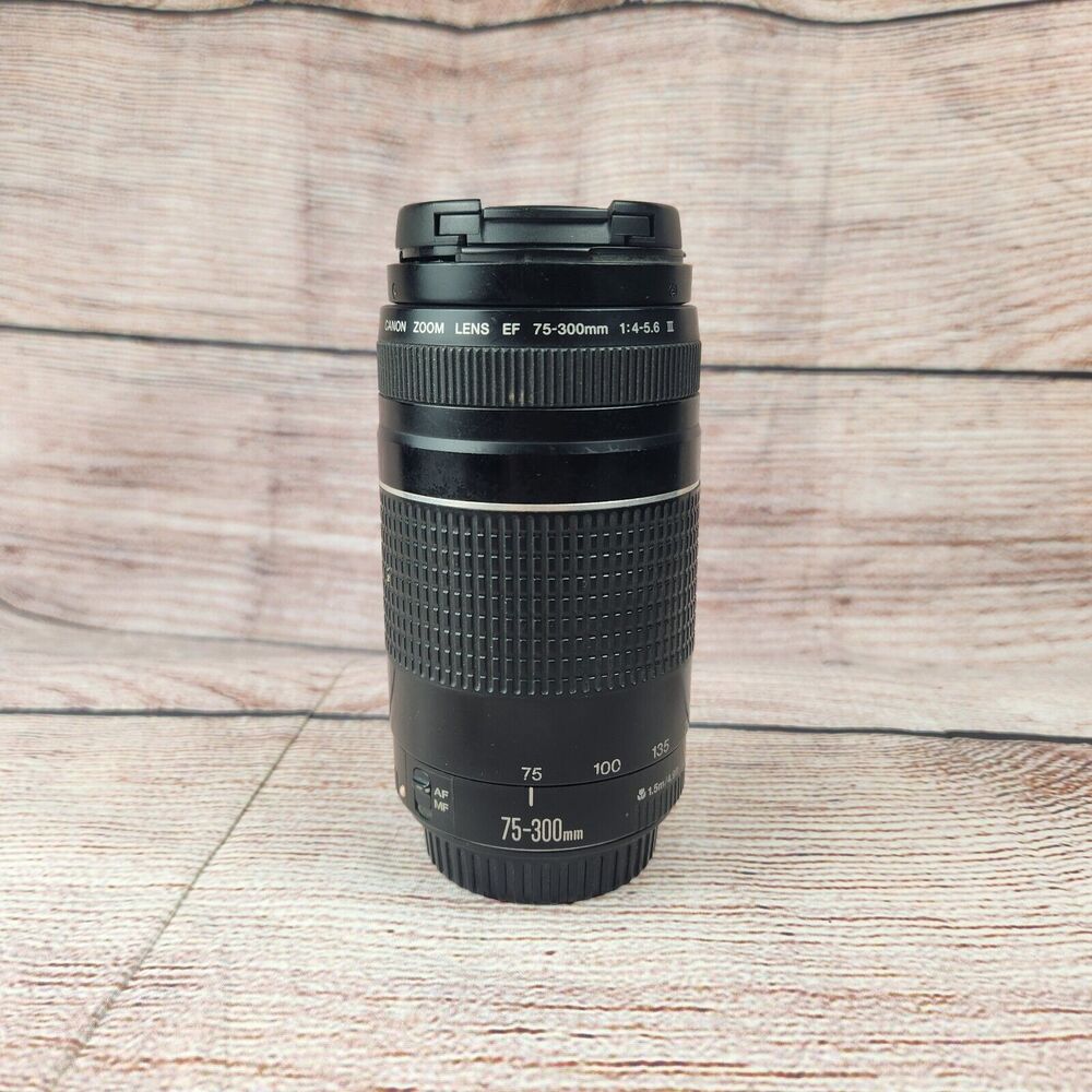 Canon EF 75-300mm F/4-5.6 II Telephoto Zoom Lens For Canon EOS